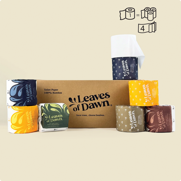 100% Bamboe Toiletpapier - 4-laags - 30 meter