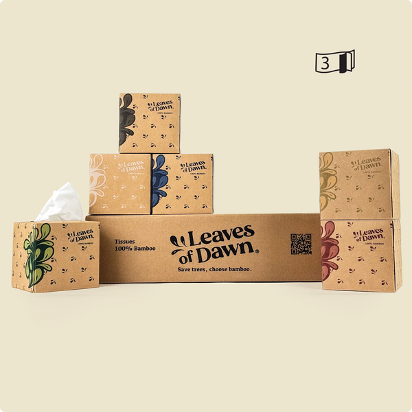 100% Bamboe Tissues - 3-laags